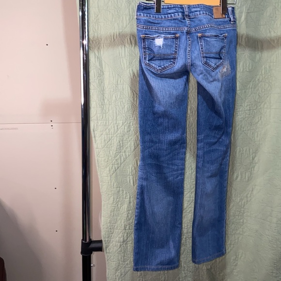 AMERICAN EAGLE Stretch Dk Denim, Girls (Size 00),Good Condition, Used ~6463-D001 - Picture 2 of 10